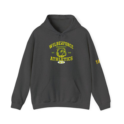 Wilberforce University Athletics Hoodie – Vintage Mascot College Sports Sweatshirt - Lasercraft Design