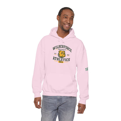 Wilberforce University Athletics Hoodie – Vintage Mascot College Sports Sweatshirt - Lasercraft Design
