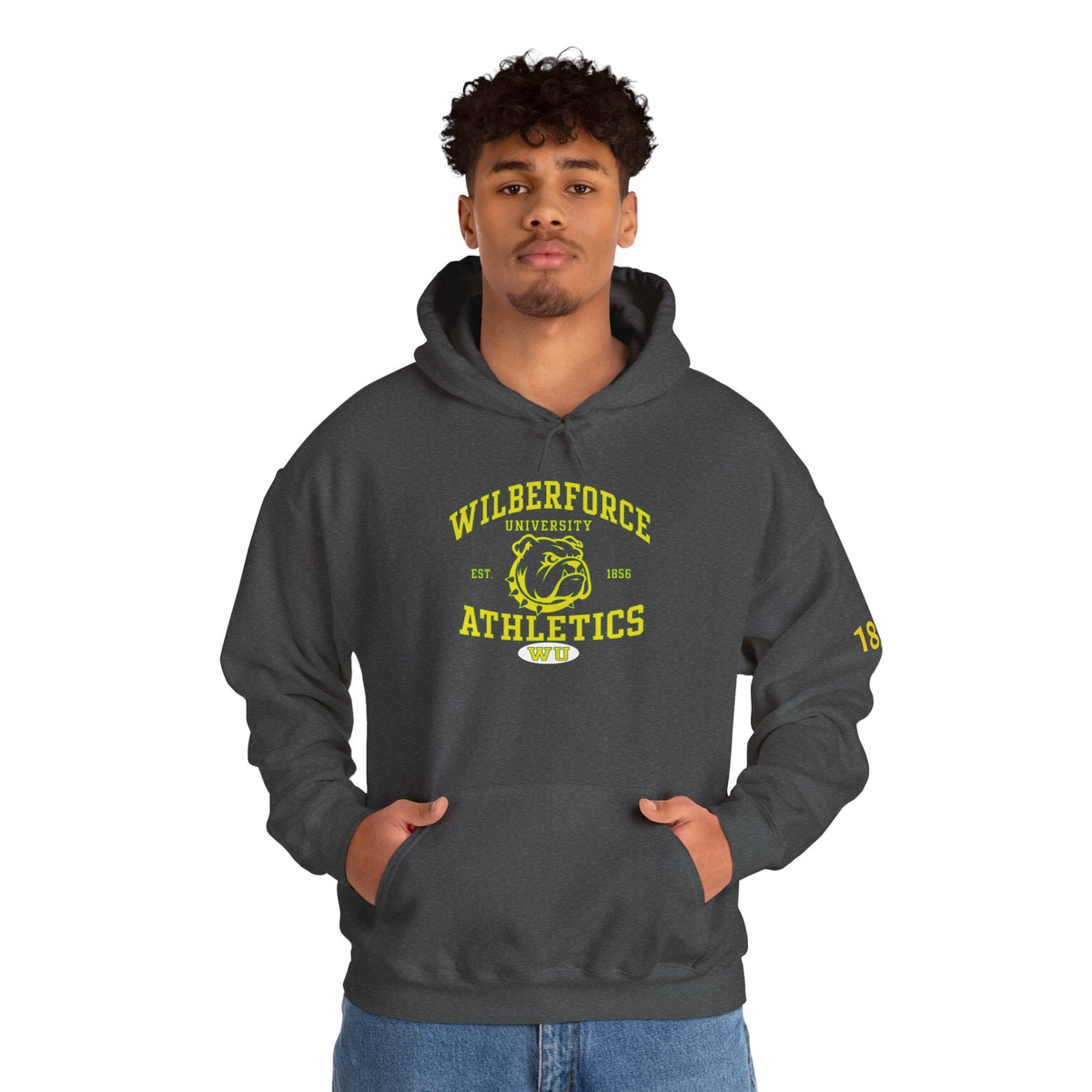 Wilberforce University Athletics Hoodie – Vintage Mascot College Sports Sweatshirt - Lasercraft Design