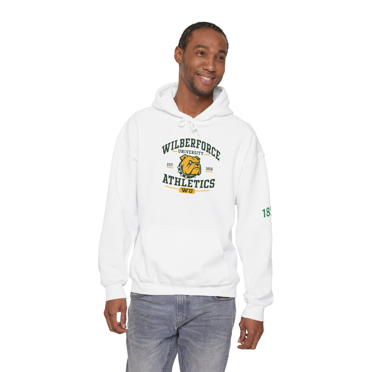Wilberforce University Athletics Hoodie – Vintage Mascot College Sports Sweatshirt - Lasercraft Design