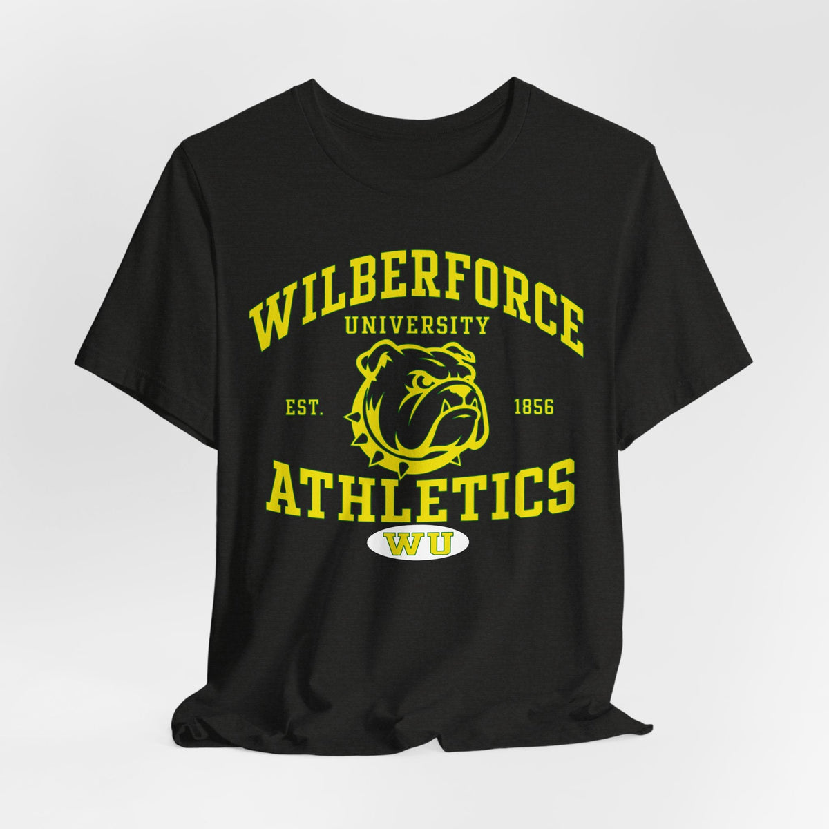 Wilberforce University Athletics T-Shirt — Bulldogs Logo College Tee - Lasercraft Design