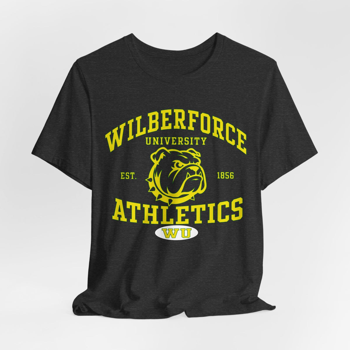 Wilberforce University Athletics T-Shirt — Bulldogs Logo College Tee - Lasercraft Design