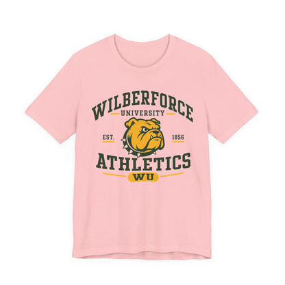 Wilberforce University Athletics T-Shirt — Bulldogs Logo College Tee - Lasercraft Design