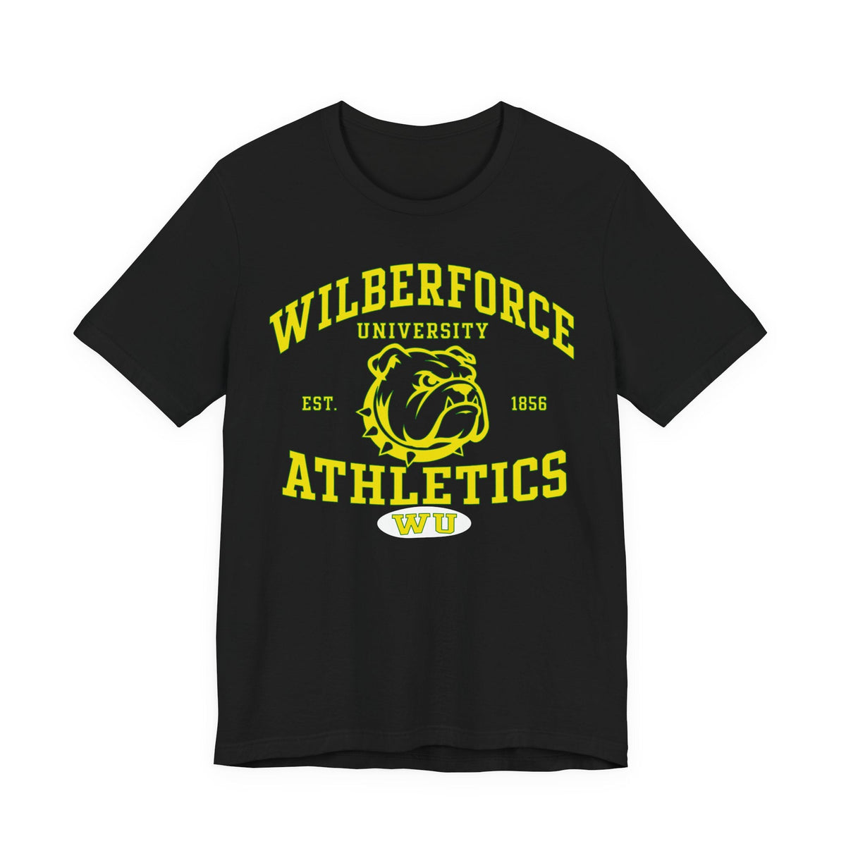 Wilberforce University Athletics T-Shirt — Bulldogs Logo College Tee - Lasercraft Design