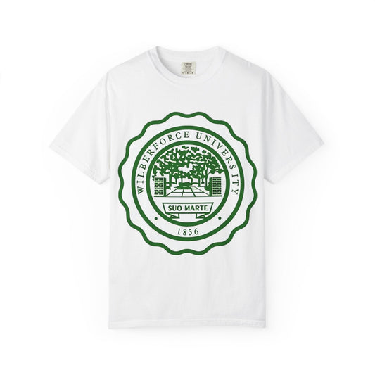 Wilberforce University Seal T‑Shirt — Classic Collegiate Crest Tee - Lasercraft Design